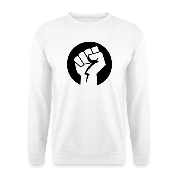 faust revolution kraft - Unisex Pullover - Weiß - Vorne