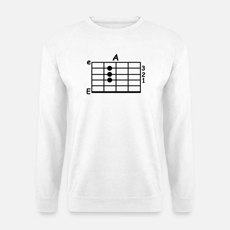 akkord musiker - Unisex Pullover - Weiß