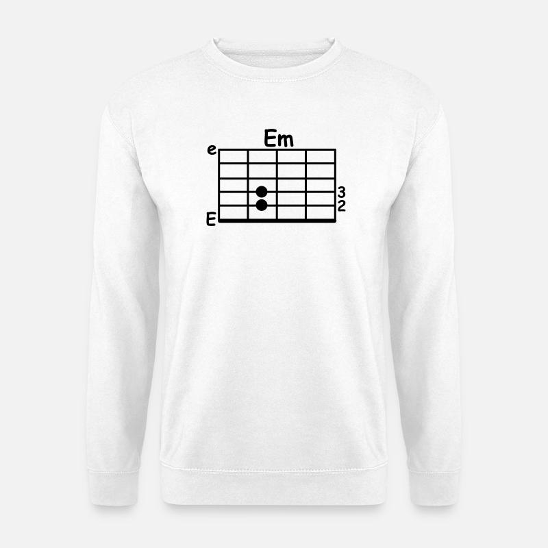 akkorde musiker - Unisex Pullover - Weiß