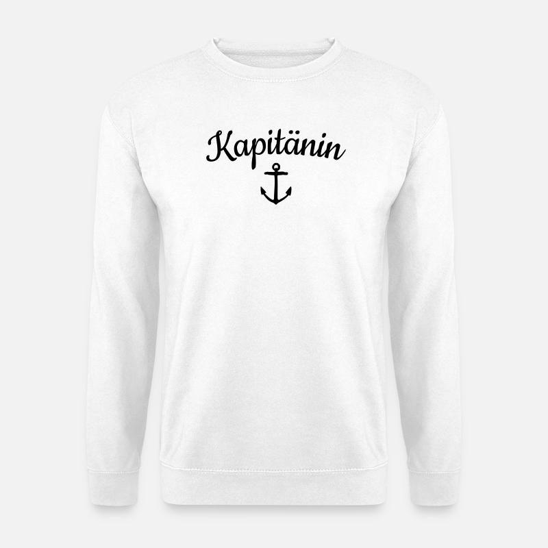 Kapitänin - Unisex Pullover - Weiß