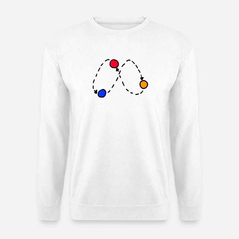 Jonglage - Unisex Pullover - Weiß