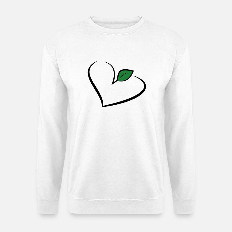 Vegan Veganer Veggie - Unisex Pullover - Weiß