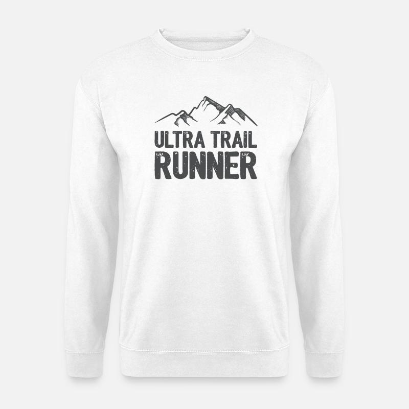 Ultra Trail Runner - Unisex Pullover - Weiß