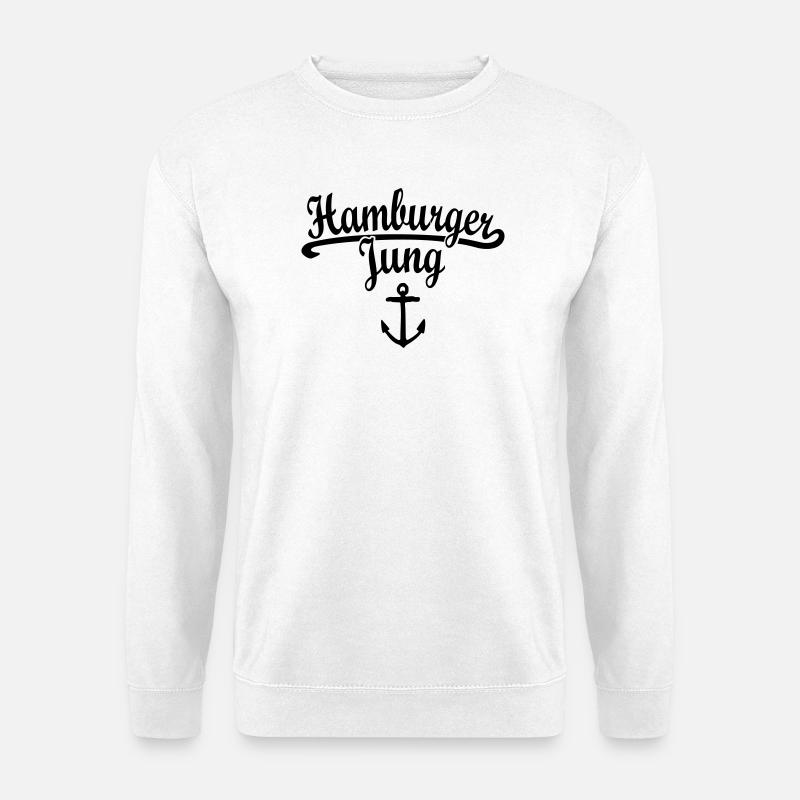 Hamburger Jung Klassik Hamburg - Unisex Pullover - Weiß