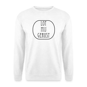 DON'T HESITATE TO LET ME KNOW - Unisex Sweatshirt - white - Front