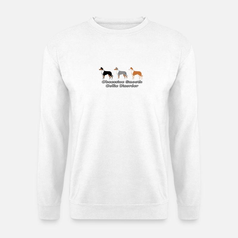 Obsessive Smooth Collie Disorder - Unisex Sweatshirt - white