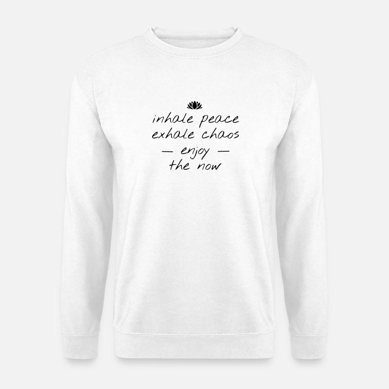 Yoga - Unisex Pullover - Weiß
