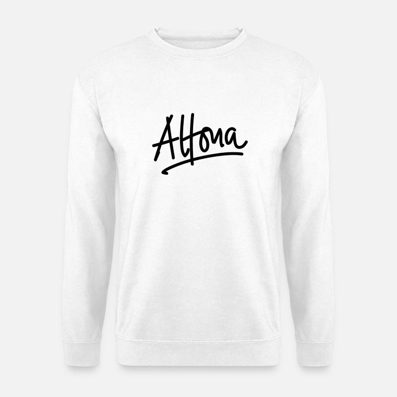 Altona - Handschrift - Unisex Pullover - Weiß