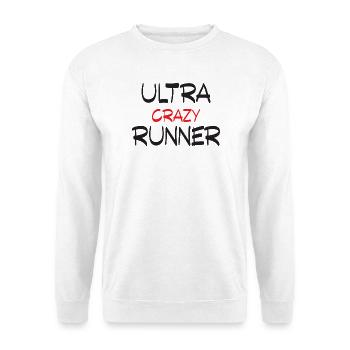 Ultra Crazy Runner - Unisex Sweatshirt - white - Front