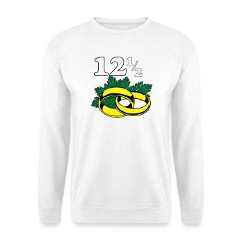 Parsley Wedding , 12,5 Years Wedding Anniversary (25) - Unisex Sweatshirt - white - Front