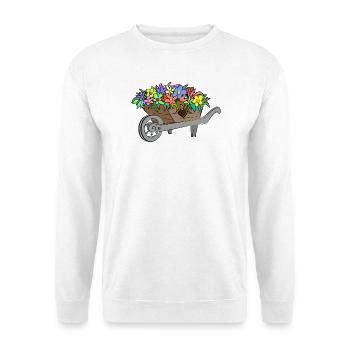 Flowers Spring - Unisex Sweatshirt - white - Front