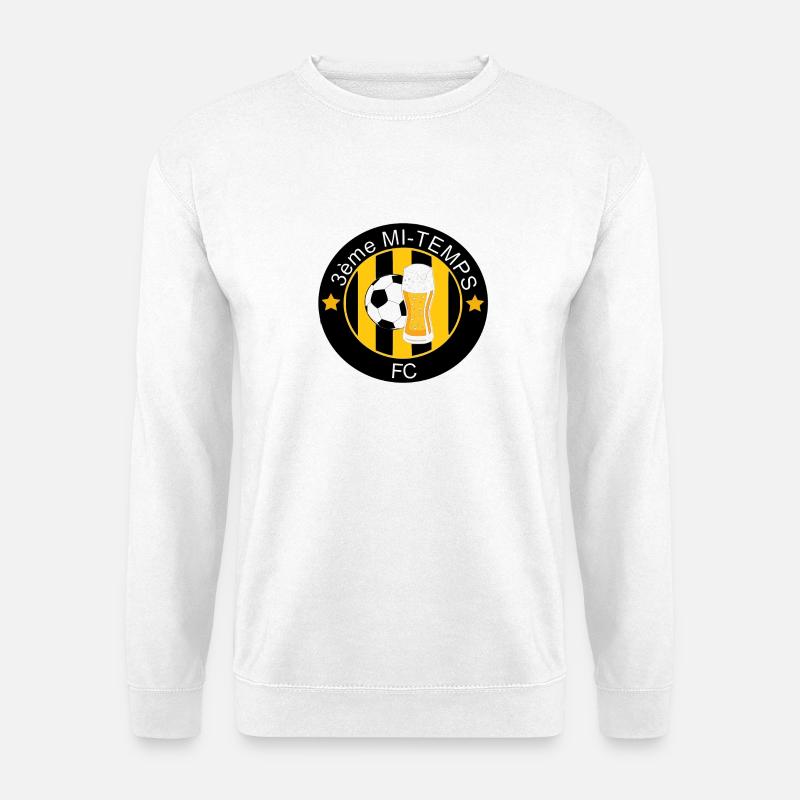 3. Halbzeit - Unisex Pullover - Weiß