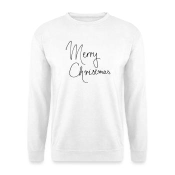Merry Christmas - Unisex Sweatshirt - white - Front