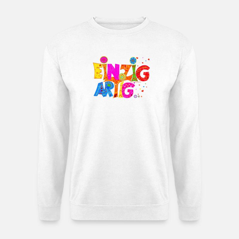 Einzigartig - Unisex Pullover - Weiß