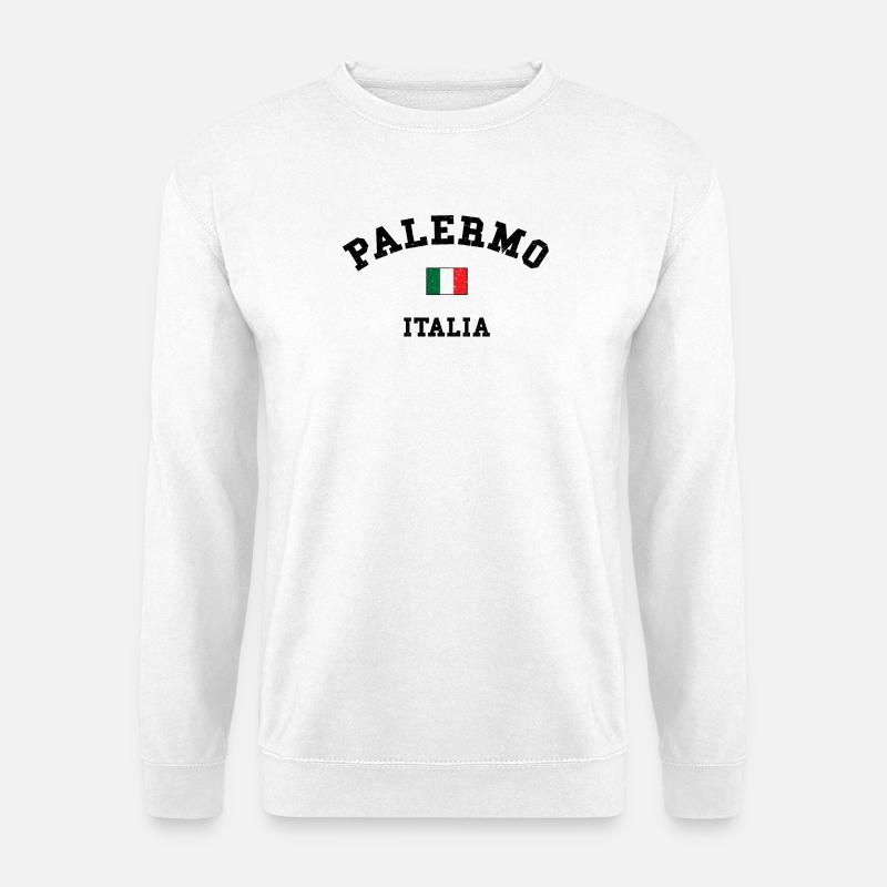 Palermo Italia - Unisex Pullover - Weiß