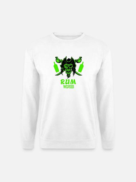 Rum Flüsterer - Unisex Pullover - Weiß
