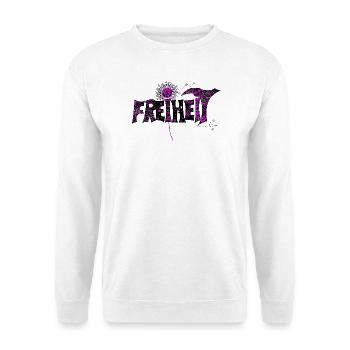 Liberté - Sweat-shirt Unisexe - blanc - Devant