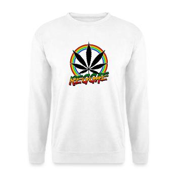 Reggae Rastafari Jamaica Reggaeton Rasta Ragga Jah - Unisex Sweatshirt - white - Front