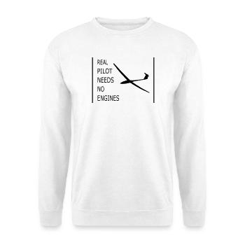 Glider - Unisex Sweatshirt - white - Front