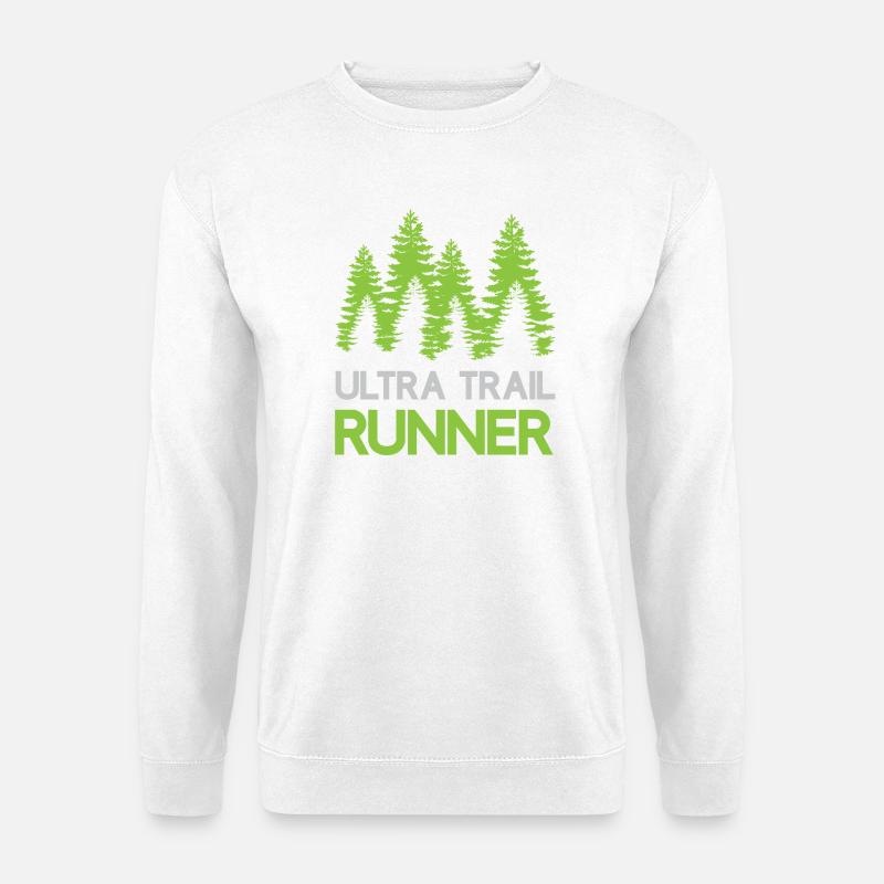 Ultra Trail Runner - Unisex Pullover - Weiß