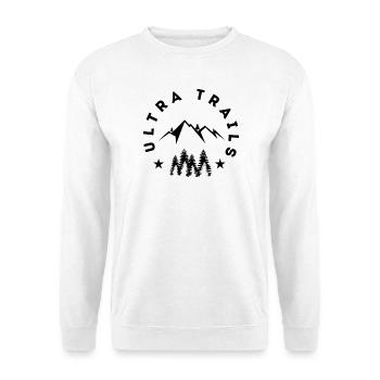 Ultra Trails - Unisex Pullover - Weiß - Vorne