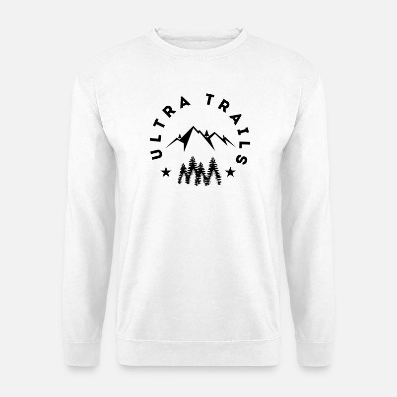 Ultra Trails - Unisex Sweatshirt - white