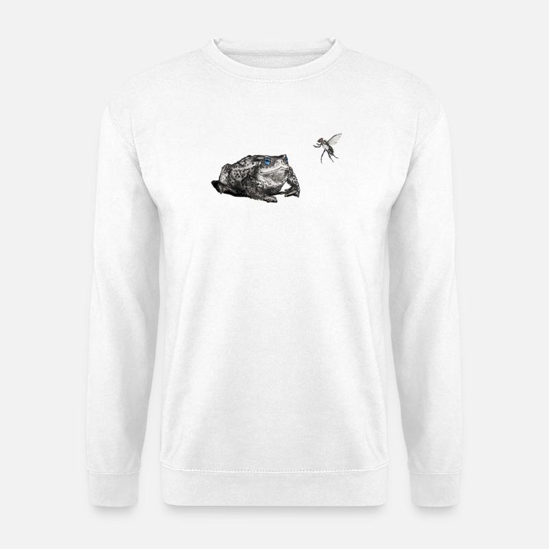 Toad and fly - Unisex Sweatshirt - white