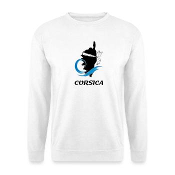 KORSIKA - Unisex Pullover - Weiß - Vorne