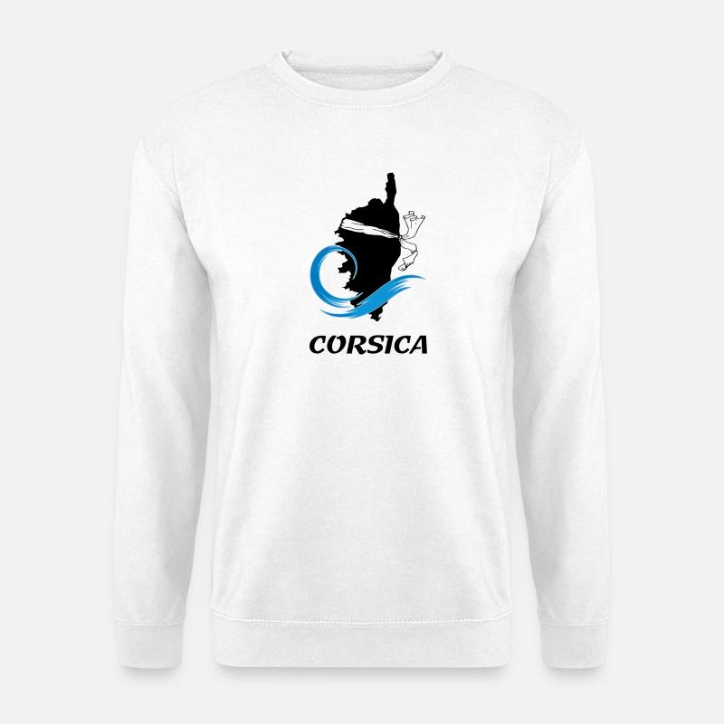 KORSIKA - Unisex Pullover - Weiß