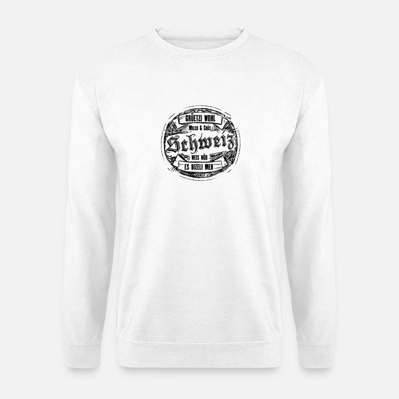 Grüezi Wohl - Unisex Pullover - Weiß