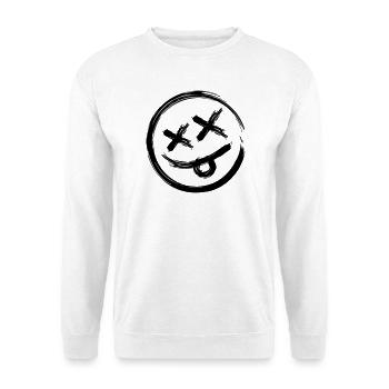 Smile - Unisex Sweatshirt - white - Front