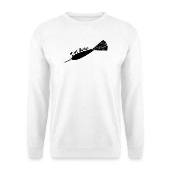 Dart, Darts, darten, Dart T-Shirt, Darts Shirt - Unisex Pullover - Weiß - Vorne
