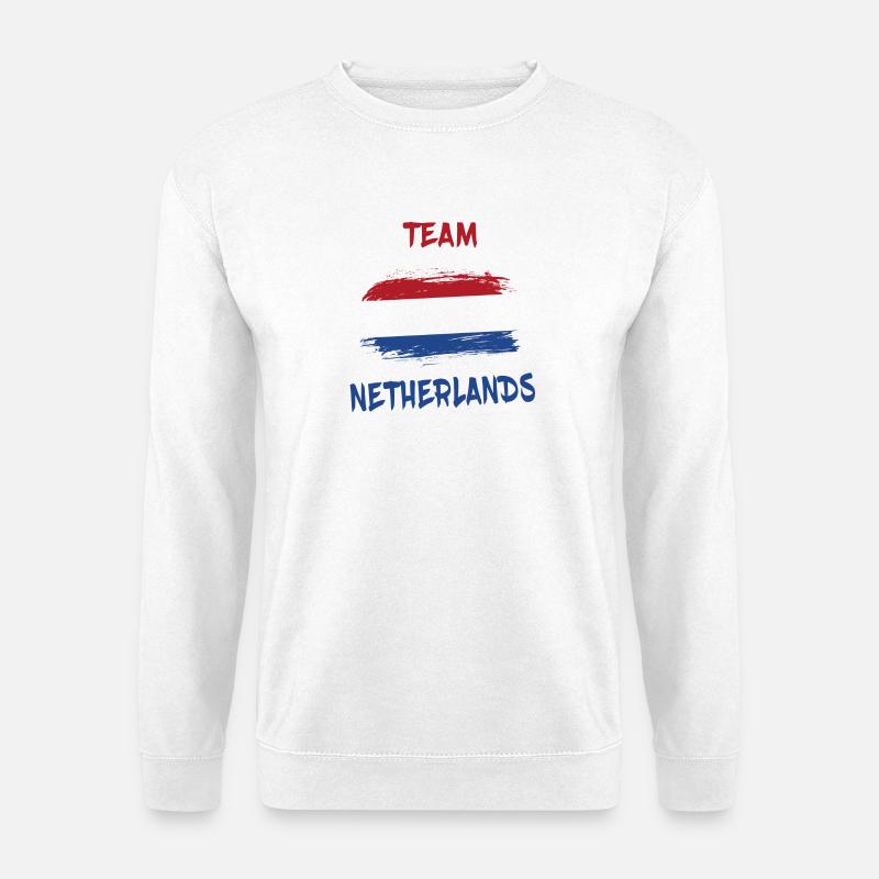 Team Niederlande Design / Geschenkidee - Unisex Pullover - Weiß