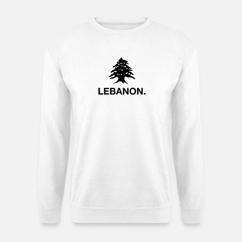 Liban Beyrouth Libanais Libanais Libanais LBN - Sweat-shirt Unisexe - blanc