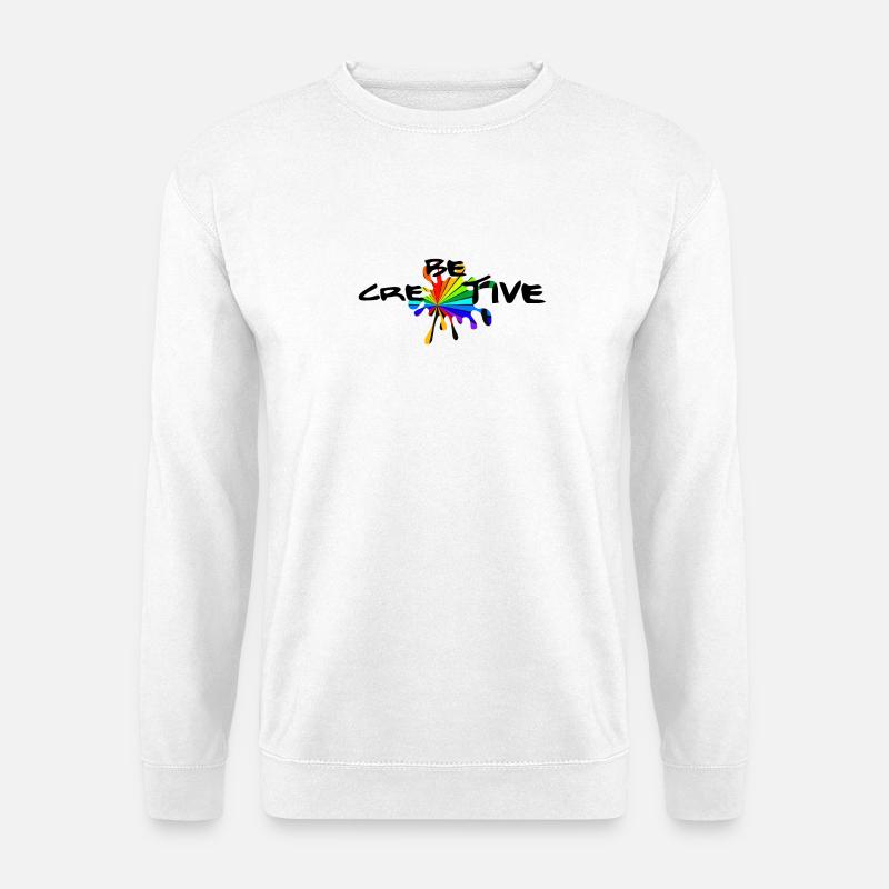 Be creative - Be creative - Unisex Sweatshirt - white