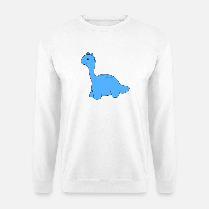 Dino Dinosaurier - Unisex Pullover - Weiß