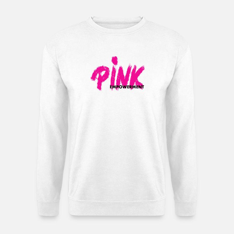 Pink Empowerment - Unisex Pullover - Weiß