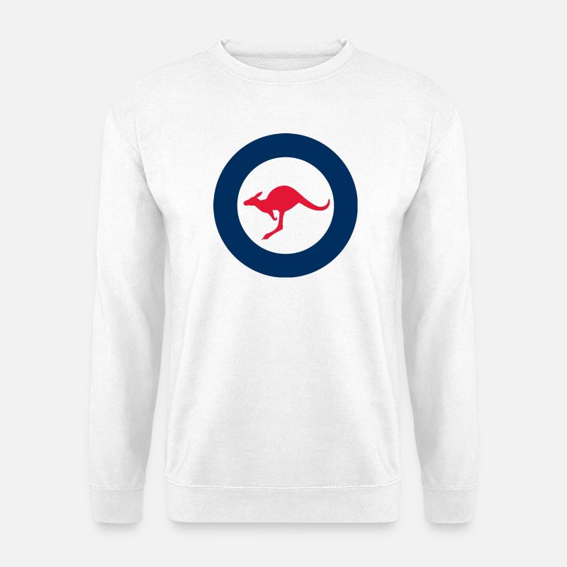 Luftstreiter Australien Luftwaffe Australien - Unisex Pullover - Weiß