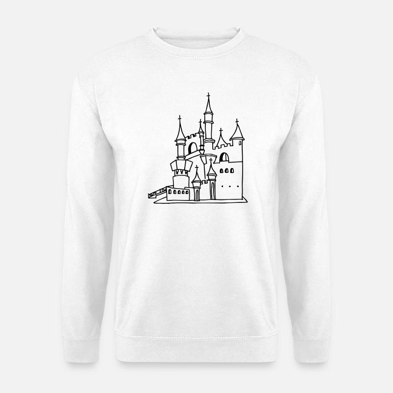 Schloss - Unisex Pullover - Weiß