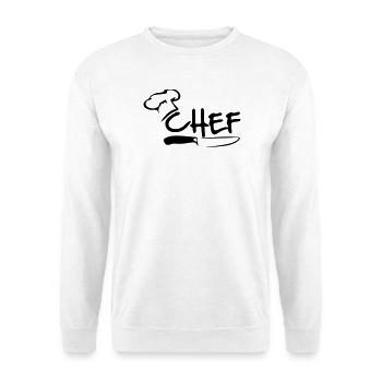Chef - Unisex Sweatshirt - white - Front
