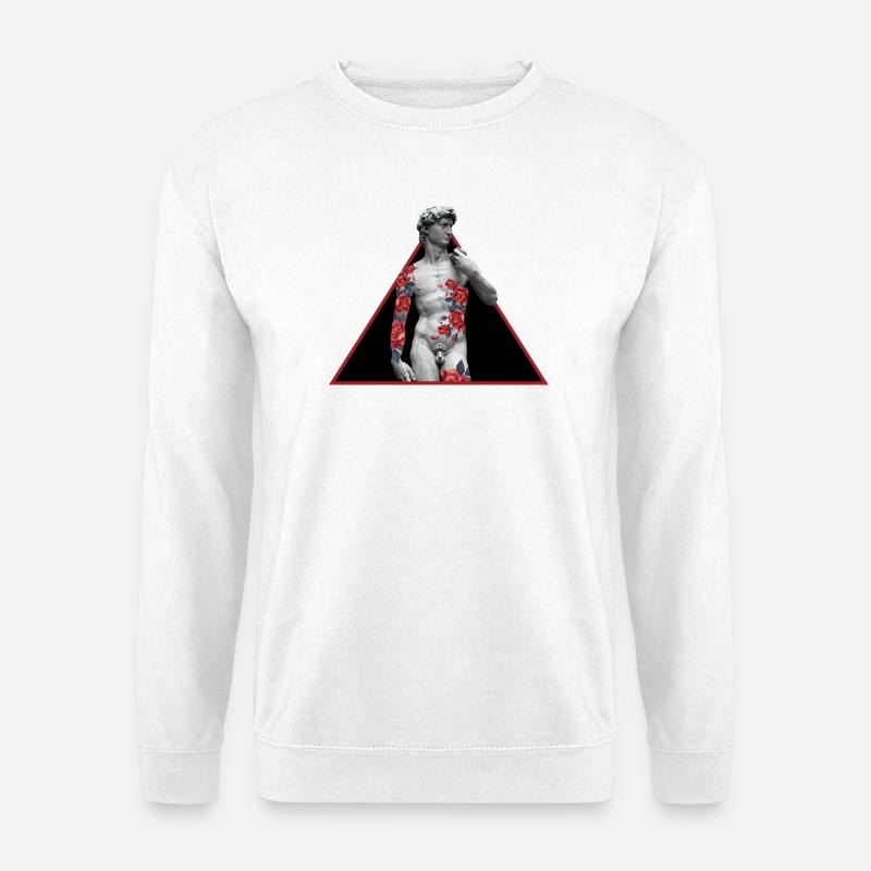 David Rose Tattoo - Unisex Sweatshirt - white