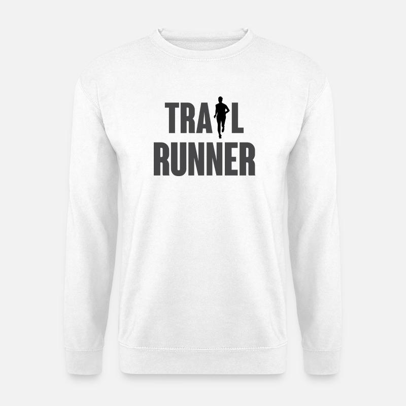 Trailrunner - Unisex Pullover - Weiß