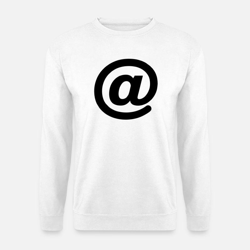 Am Schildersymbol - Unisex Pullover - Weiß