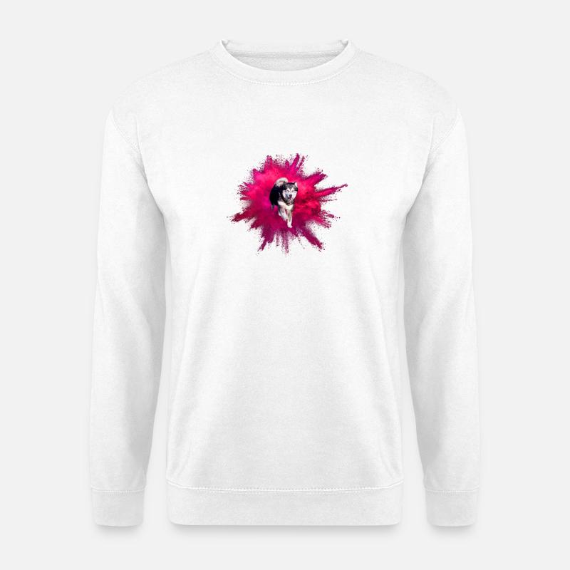 Malamute Uhlan - Unisex Pullover - Weiß