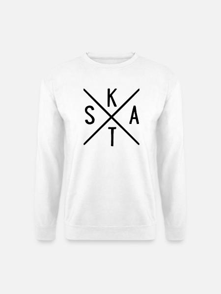 SKAT - Unisex Pullover - Weiß