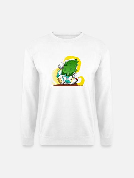 Smoke Weed,not Cigarettes - Unisex Pullover - Weiß
