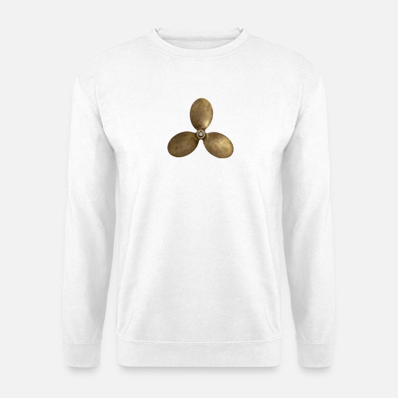 Propeller - Unisex Sweatshirt - white