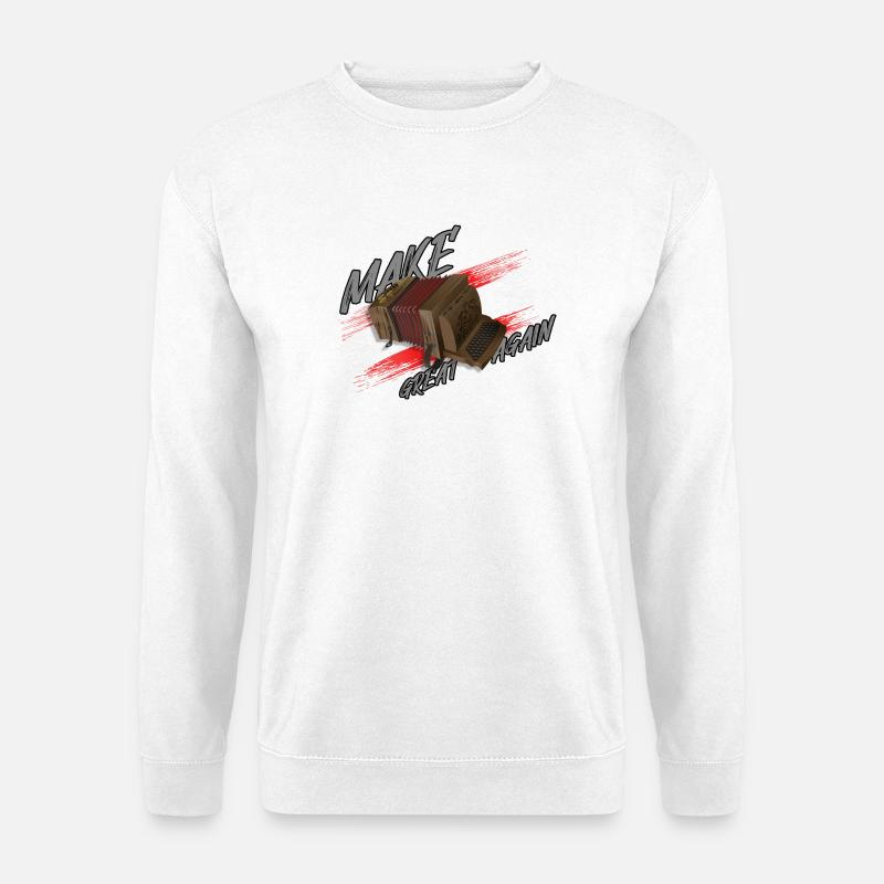 MAKE Squeeze GREAT AGAIN | ZiachON! - Unisex Sweatshirt - white