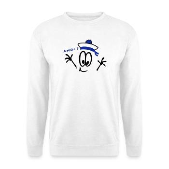 Sailor, ahoy, comic - Unisex Sweatshirt - white - Front