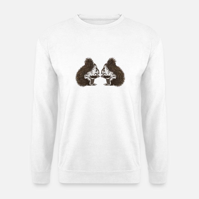 Squirrels, squirrels - Unisex Sweatshirt - white